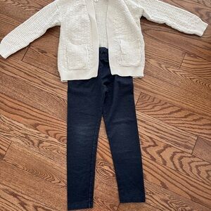 Cat & Jack Cream Knit Cardigan